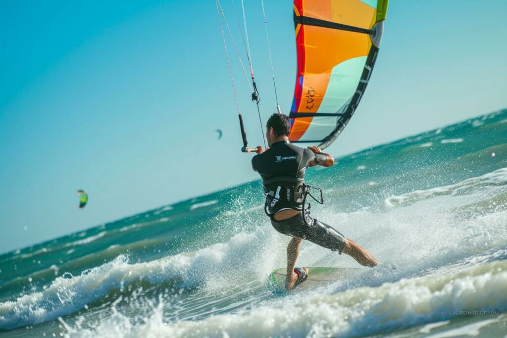 Sports nautiques à Vendays-Montalivet : kite-surf, paddle, et jet-ski