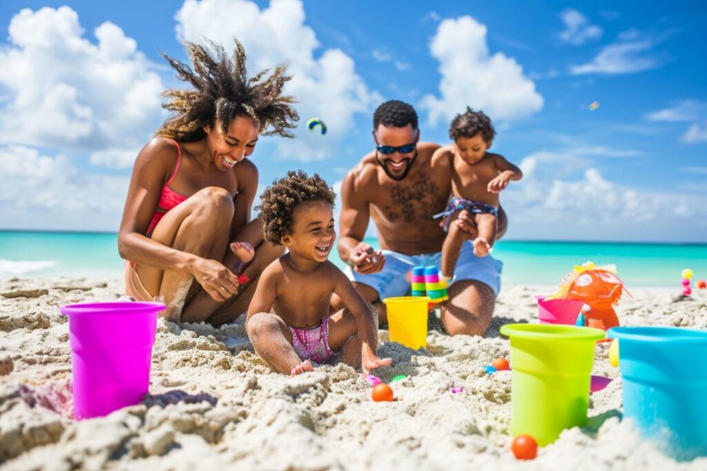 Plage centrale de Montalivet : animations et convivialité