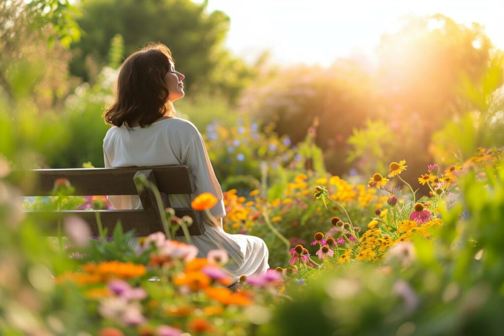 Détente dans le Jardin des Arts