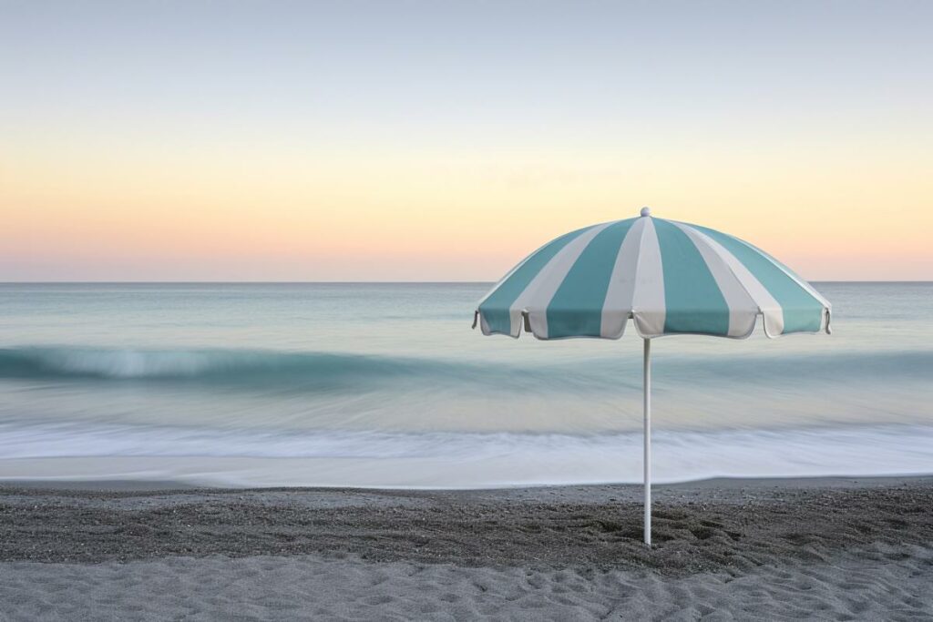 Plage de Vendays : tranquillité et espace